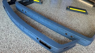 BMW E30 325is plastic bumpers conversion