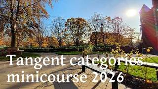 Full Tangent Categories lecture 5 (Geoffrey Cruttwell) News