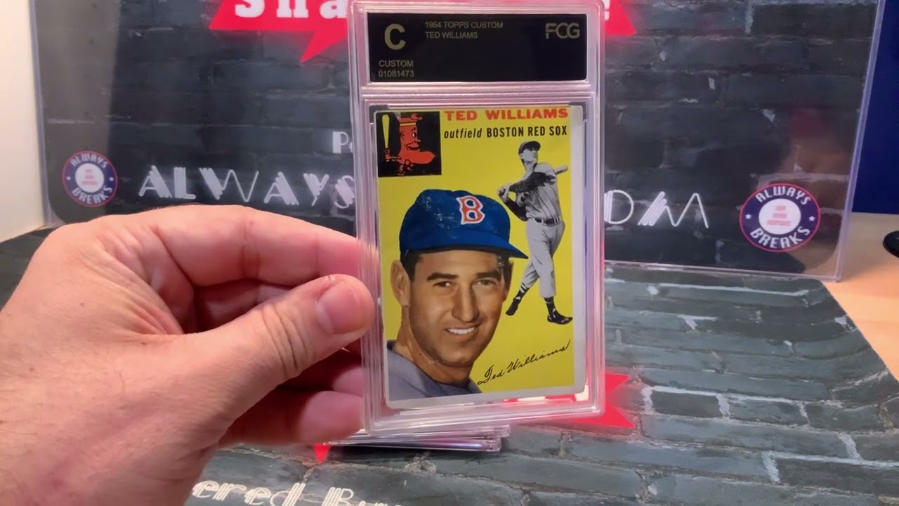FCG (Forensic Card Grading) reveal for Ohtani and 1954 Ted Williams!
