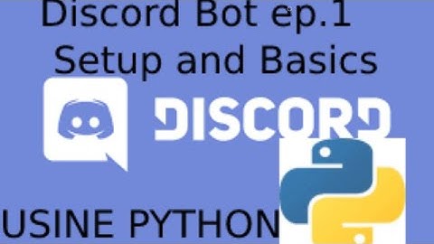 Setting up and Basics (Coding your own discord bot ep.1)
