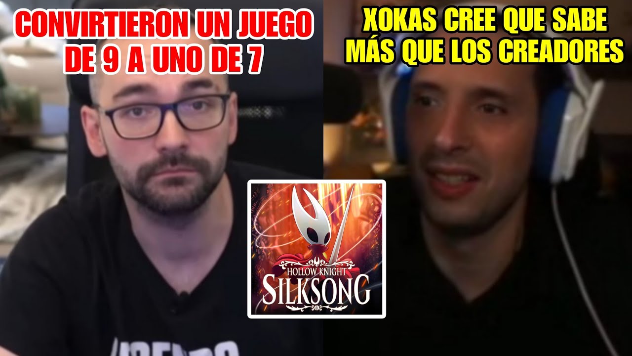 GUIBEL VE AL XOKAS LLORANDO EN STREAM POR HOLLOW KNIGHT SILKSONG
