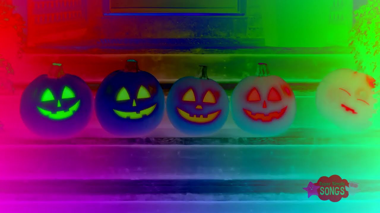 Super Simple Songs Scary Halloween Pumpkins Intro Logo Sponsored By Gamavision Cspuo Effects