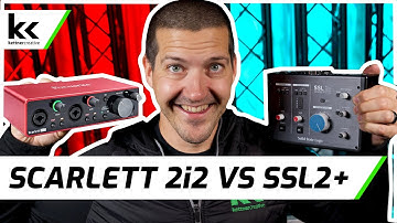 Focusrite Scarlett 2i2 vs Solid State Logic SSL2+ Audio Interface