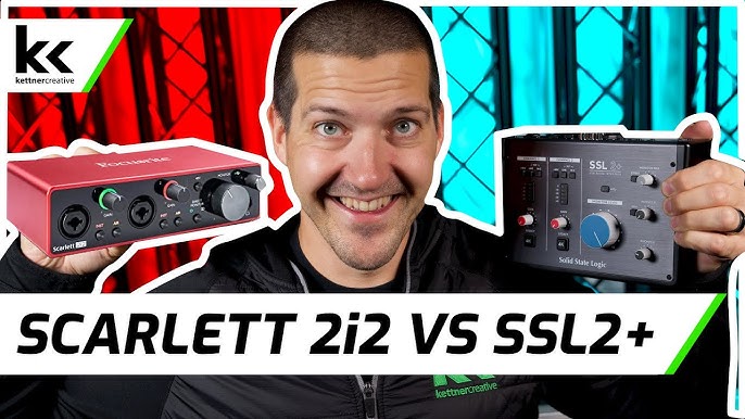 SSL 2 vs Focusrite Scarlett 2i2 3rd gen: affordable audio interface  head-to-head