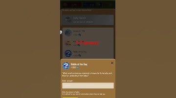 Zoo Riddle Of The Day | 1-2 January |#zoo #telegram