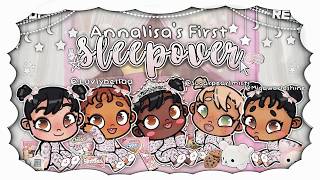 Annalisa’s First SLEEPOVER! 🥹🎀✨ FT: @LuvlyBellaa + more! || *With Voice* 🔊 || Avatar World 🌎