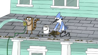 Regular Show - Rigby Starts To Sing Summertime Loving Resimi