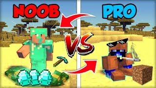 NOOB IS PRO vs. PRO IS NOOB! (THEY SWAP ROLES!)