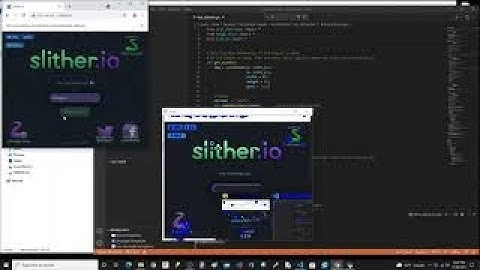 Slither.io BOT PROGRAMMING IN PYTHON