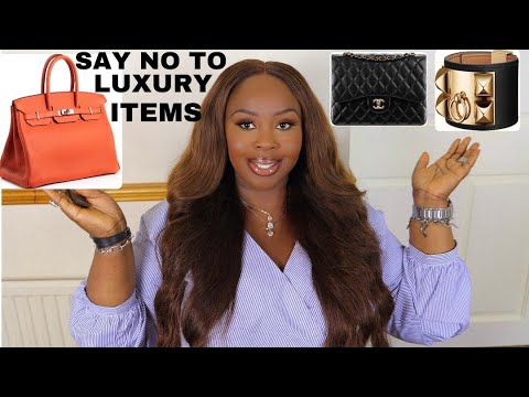 WHY YOU SHOULD NOT BUY LUXURY DESIGNER ITEMS - YouTube