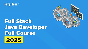 Full Stack Java Developer Course 2025 | Full Stack Java Developer Tutorial for Beginners|Simplilearn