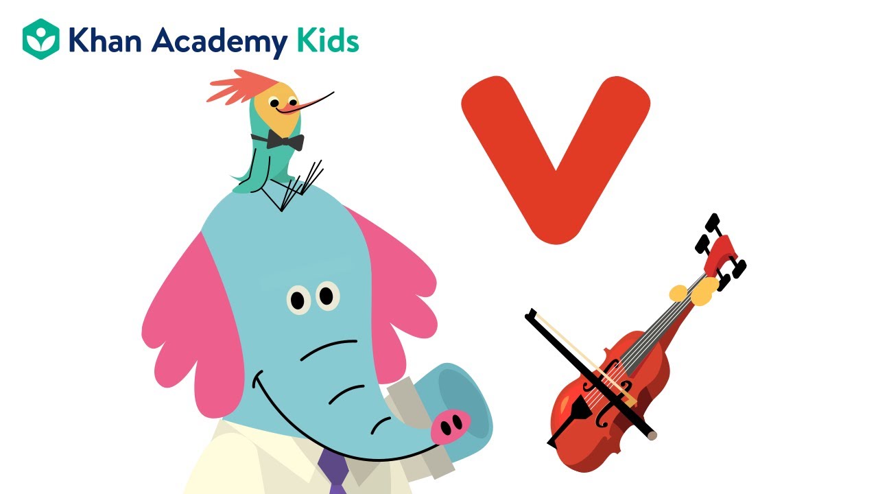 The Letter V | Letters and Letter Sounds | Learn Phonics with Khan Academy Kids