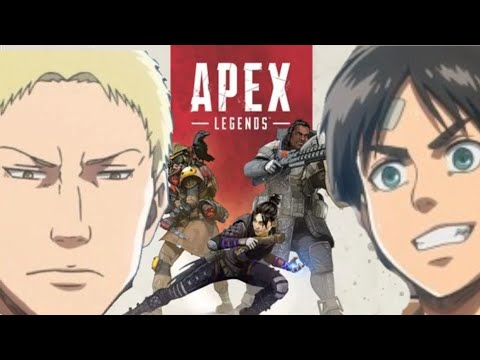 ハイテンポApex:進撃の巨人メンバーがApexのゲーム実況を始めたそうです.exe【MAD】【進撃の巨人ネタ】【エーペックスレジェンズ】【ハイテンポApex】【ゲーム実況】