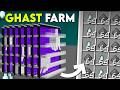 Easy Ghast Farm Minecraft Java 26.1 | 3300+ Drops/Hour!