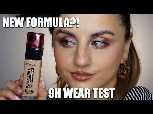 NEW L'Oreal Infallible 32h fresh wear foundation review & wear