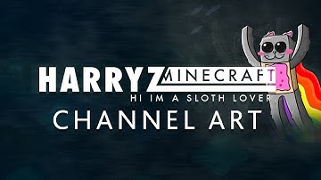 HarryzMineCraft Channel Art