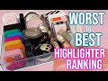 Ranking My Highlighters From Worst To Best!! (this was really hard...) | Lauren Mae Beauty