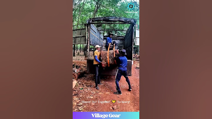 Human-Powered Log Lifts! 💪 These Guys are STRONGER Together! #logging #strength #hardwork #goals