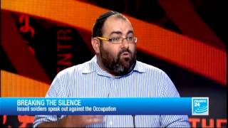 FRANCE 24 The Interview  Yehuda Shaul, Cofounder, 'Breaking the Silence'