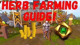 Herb Farming Guide [Runescape 3] INSANE PROFIT!