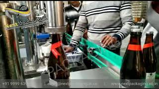 Video received from our customer of Semi auto Ring Pull Cap Sealing  Machine | Rip cap sealer Net Worth