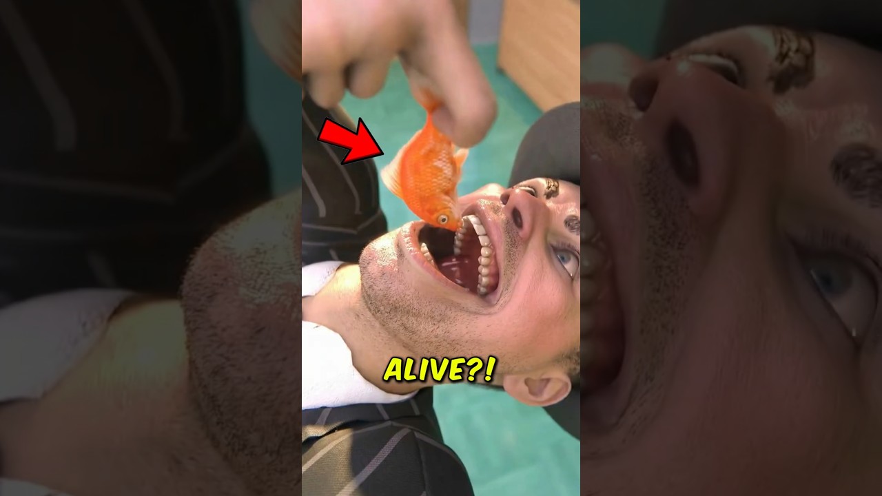 Что на самом деле произойдёт, если проглотить живую рыбу?