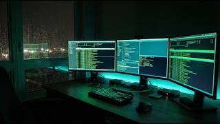 Background Music for Work 💻 Deep Focus Coding Music | Hacker Programming Ambience (3 Hours)