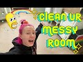 clean ur messy room with me! (real time, motivation/body doubling for adhd, depression, and more)