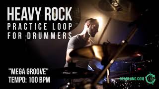 Heavy Rock - Drumless Track for Drummers - "Mega Groove"
