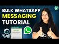 Step-by-Step Bulk WhatsApp Messaging Tutorial