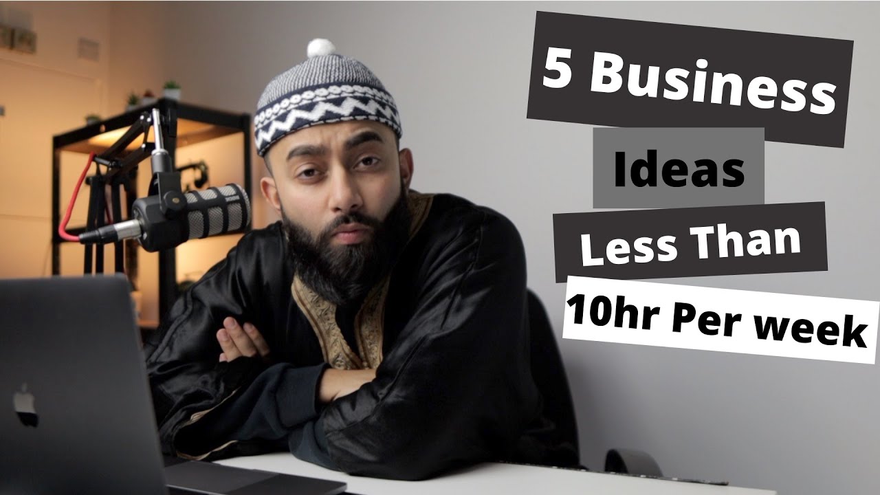Five Halal Business Ideas for Side Hustles Requiring Less Than 10 Hours a Week