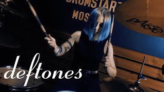 Deftones - Around The Fur (drum cover by Yulia Kamaletdinova)