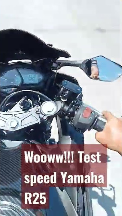 test speed Yamaha R25 di jalanan #shorts #shortsvideo #storywa