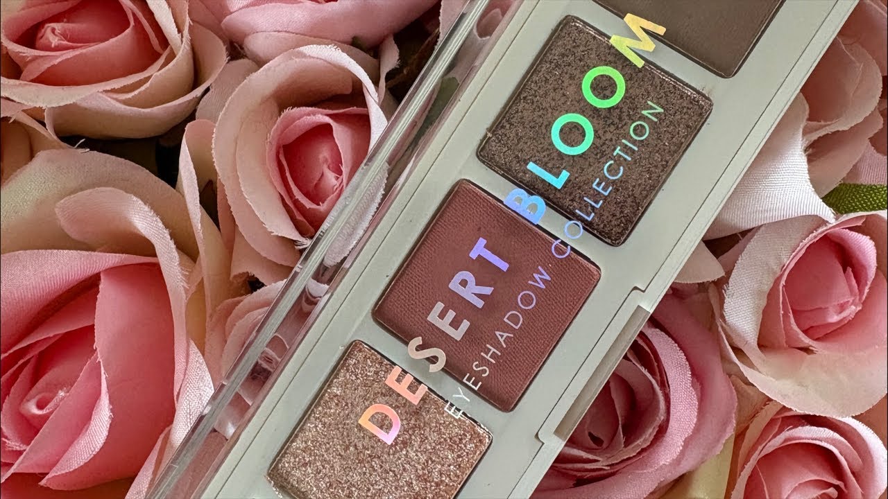 Easy Spring Eyemakeup with £4 Desert Bloom palette 