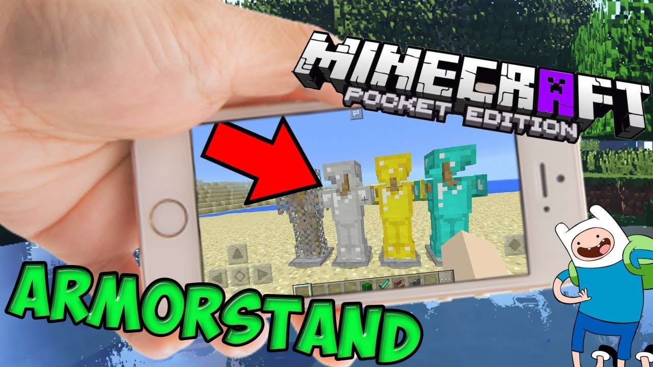 MINECRAFT PE 1.2 ARMORSTAND CONCEPT