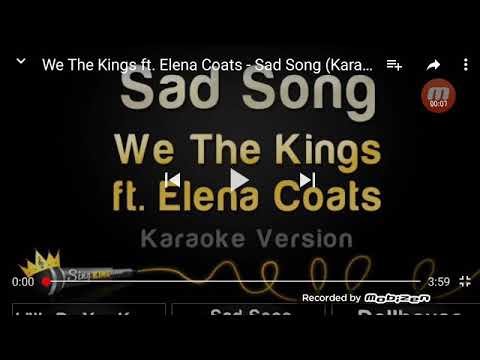 Sad Song Sing King Karaoke Youtube
