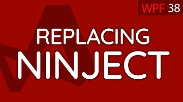 C# WPF UI Tutorials: 38 - Replacing NInject with .Net Core DI