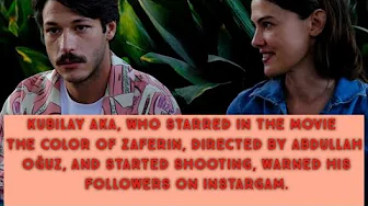 Kubilay Aka and Gülper Özdemir Turkish Tv Series Actors Talked About That Movie | Turkish Tv Series thumbnail