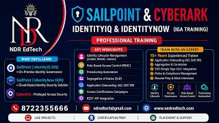 SailPoint & CyberArk Training | Identity Governance (IGA) Demo Beginners || 8722355666