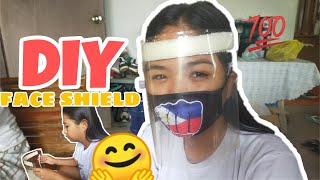 DIY FACE SHIELD (RECYCLED)
