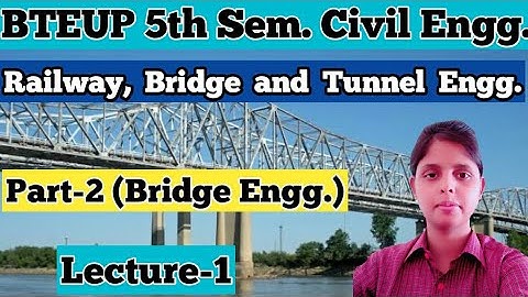 RBT | Part-2(Bridge Engg.) | Lecture-1 | 5th Semester | Diploma Civil Engineering By Success Path