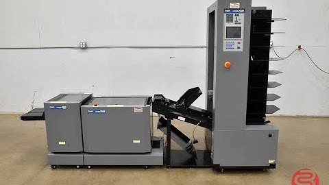 Duplo DSF-2000 Sheet Feeder/Booklet Maker w/ 8-Bin Collator