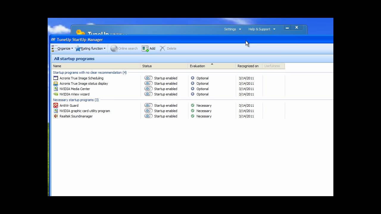 TuneUp Utilities 2011