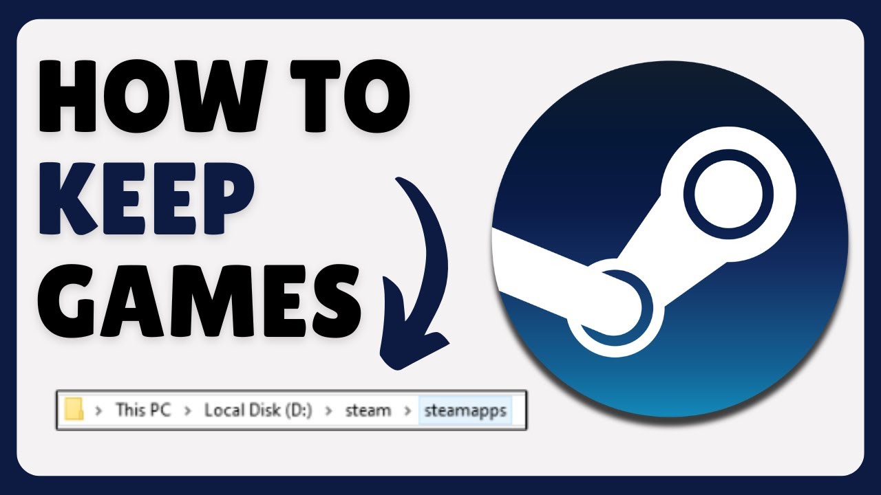 how-to-delete-steam-without-deleting-your-steam-games-2024-youtube