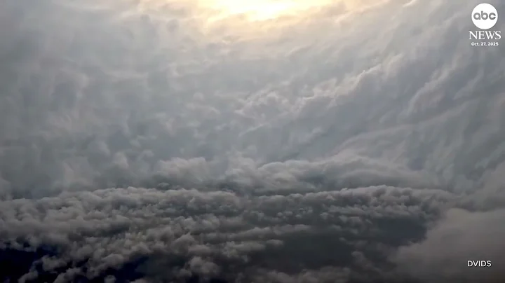 Look inside the eye of monster Hurricane Melissa