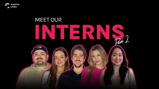 Meet our interns | May 2025 Edition Part 2