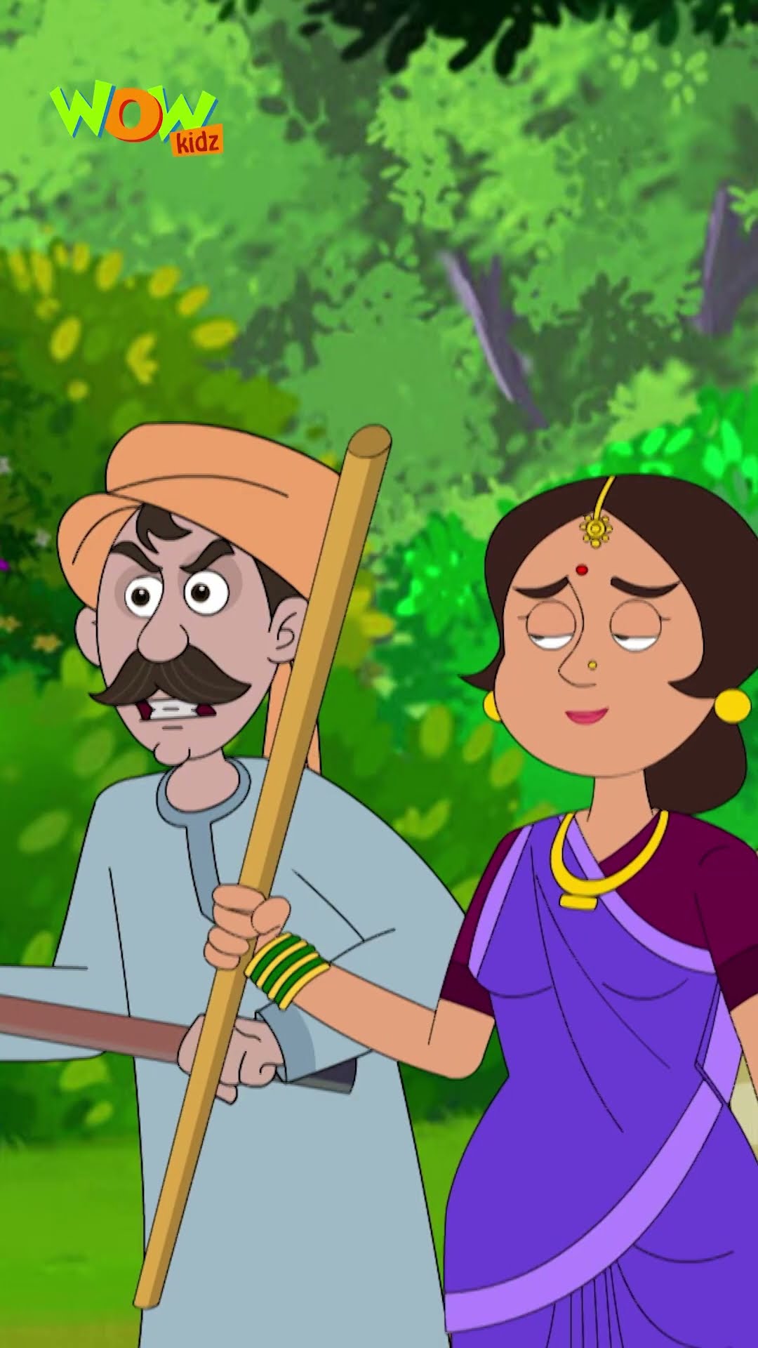 Raju Ko Bachane Gaon Vale Aaye | Bhediya Aaya | 04 | Popular Hindi Stories | Wow Kidz #cm