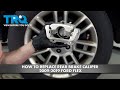 How to Replace Rear Brake Caliper 2009-2019 Ford Flex