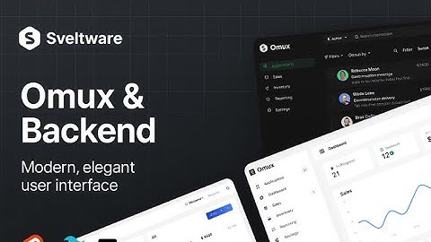 Omux Backend: The New Standard of Odoo Backend Themes (Odoo 17 Demo)