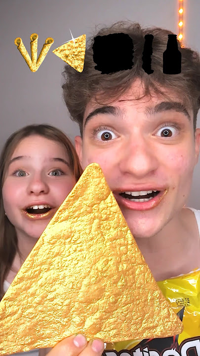 Spicy Gold Food Challenge with My Sister! 🥵